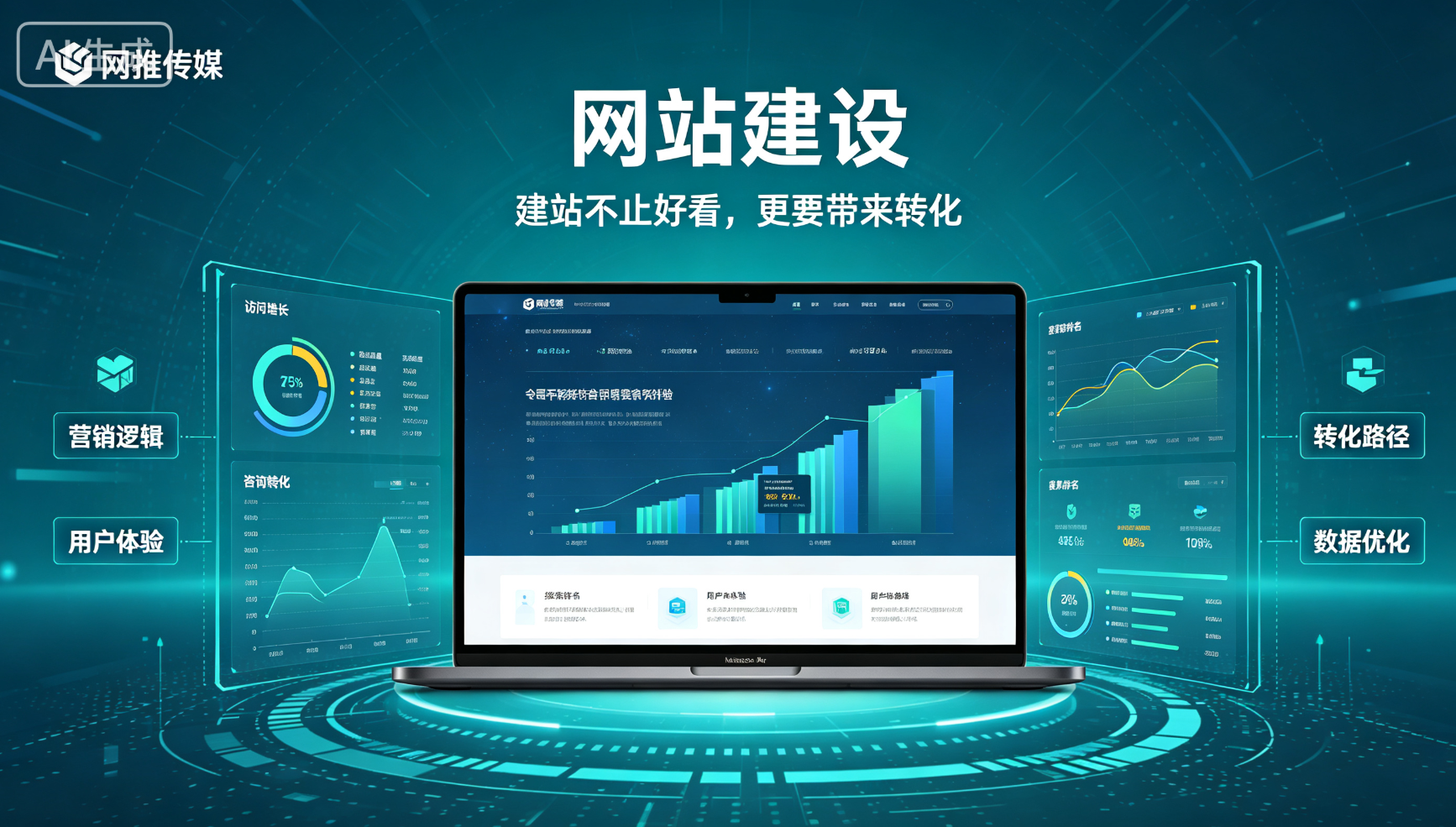 网站建设服务宣传图